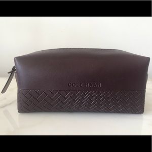 Cole Haan leather travel pouch